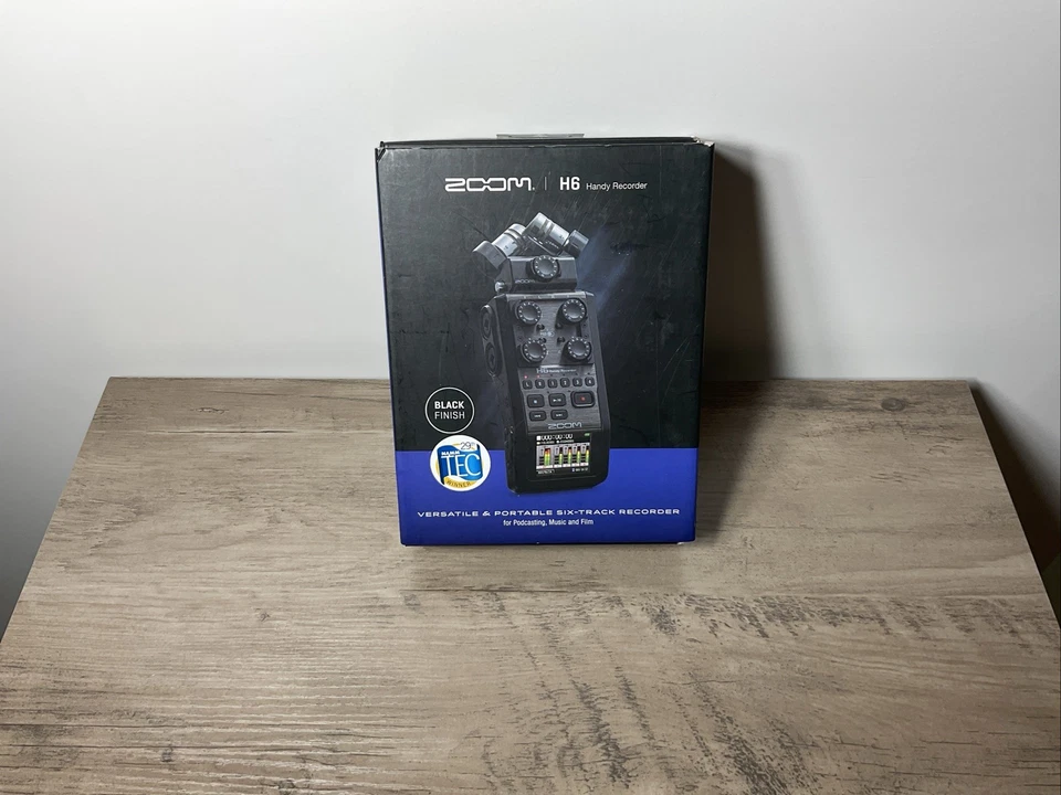 Zoom H6 All Black 6-Track Portable Recorder SIEHE BESCHREIBUNG