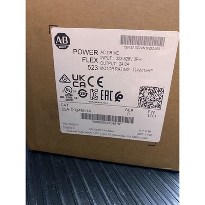 New AB 25A-D024N114 Free Shipping New in Box New Factory Sealed PLC