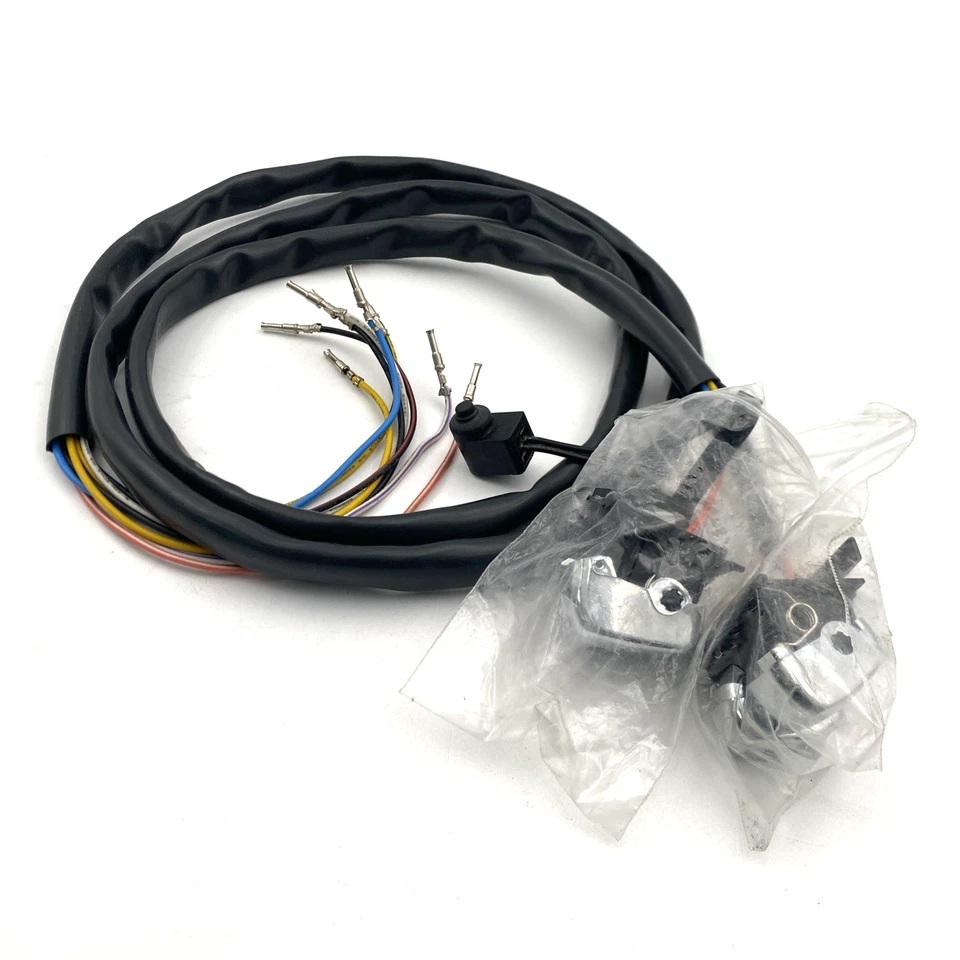 Interruptor de manillar LH Touring VROD Dyna fabricante de equipos originales Harley 71682-06 71685-06 LH Foto 2 de 4