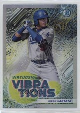 2022 Bowman Virtuosic Vibrations Diego Cartaya #VV-20 0e4z