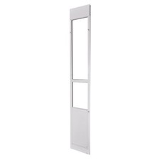 Uimoso Adjustable XL Pet Door for Sliding Glass Doors, Fits 91-96 Inches