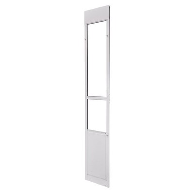 Uimoso Adjustable XL Pet Door for Sliding Glass Doors, Fits 91-96 Inches