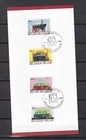 [AG7476] Belgium N°2232/2235 Cars Mailfolder COB FDC € 10,00 SUPERB