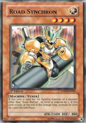 Road Synchron - DP09-EN002 - Rare - Unlimited Edition - Damaged