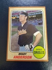 Brady Anderson Baltimore Orioles 1993 Sports Cards Magazines with Brown Border