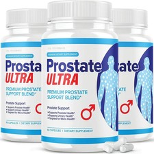 Prostate Ultra Supplements for Men Prostate Health Formula 180 Capsules 3 Pack 