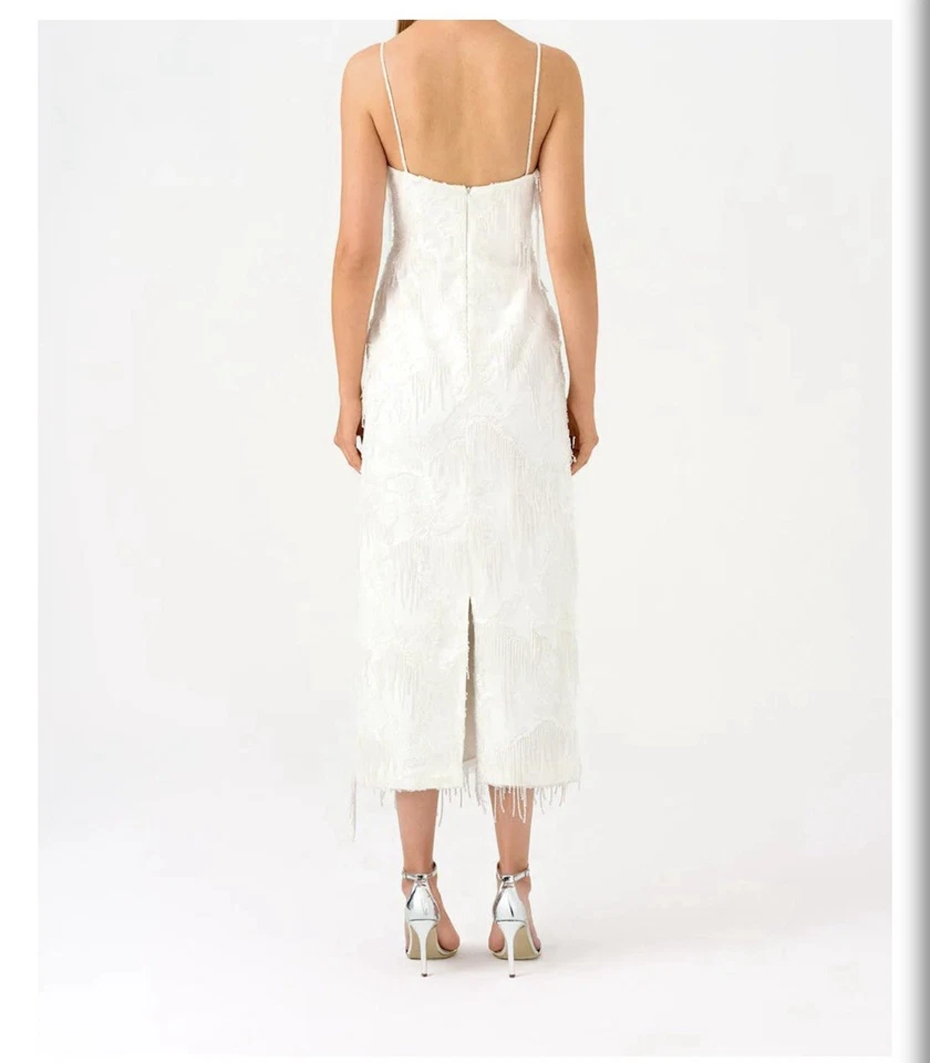 Elegantes Abend-Kleid Ball Hochzeit Brautmutter Brautmädchen Marine Glitzer 40 L - Bild 3 von 4