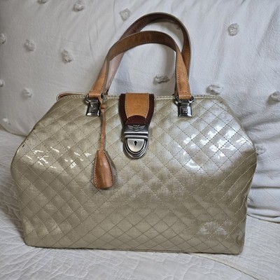Consuela Champagne Candy Crush Medium Handbag Leather Medicine Bag Italy $475