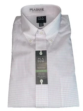 MENS Dress Shirts Large 16.5/36 Jos.A.Bank Tailored Fit