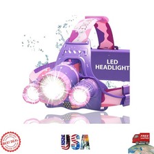 Ultra Bright 1080 Lumens Rechargeable LED Headlamp with Red Light - Tactical Use
