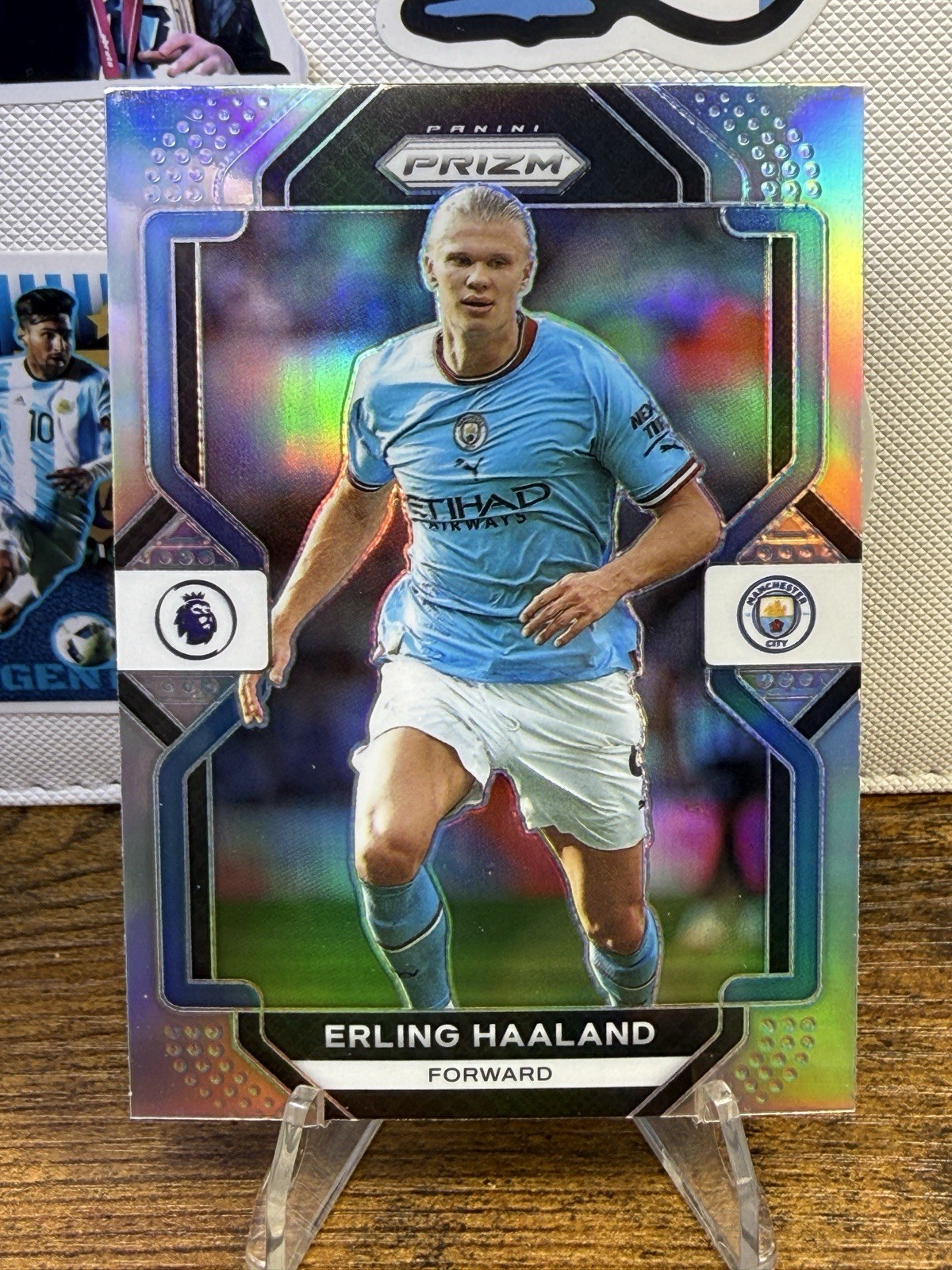 2022-23 Panini Prizm Premier League - ERLING HAALAND Silver #9 Manchester City