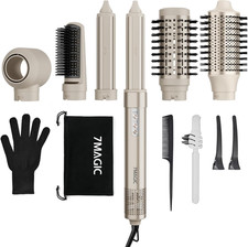 Air Styler 6 in 1, Asciugacapelli Ionico, Spazzola Rotante per Capelli, Arriccia