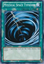 Mystical Space Typhoon - SDCR-EN026 - Common - 1st Edition - Damaged - Cyber Dra