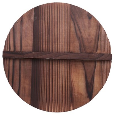 2X Küche Multifunktionale Holz Topf Abdeckung Griff Pfanne Deckel Umweltfreundlich9066