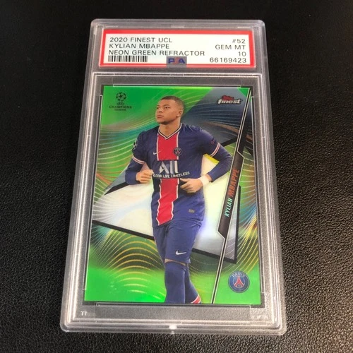 Kylian Mbapp 2020 Topps Kylian Mbapp #52 Refractor