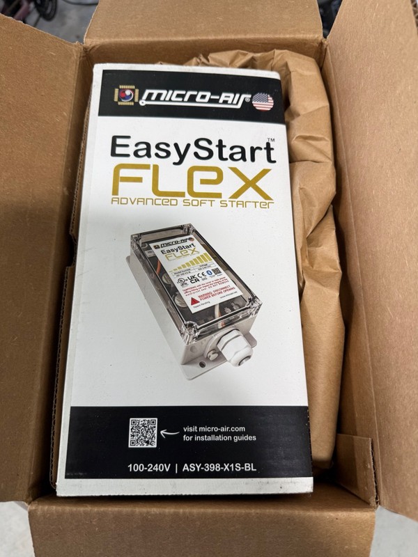 Micro-Air Easy Start Flex Home AC Soft Starter ASY-398-X1S-BL.  NEW