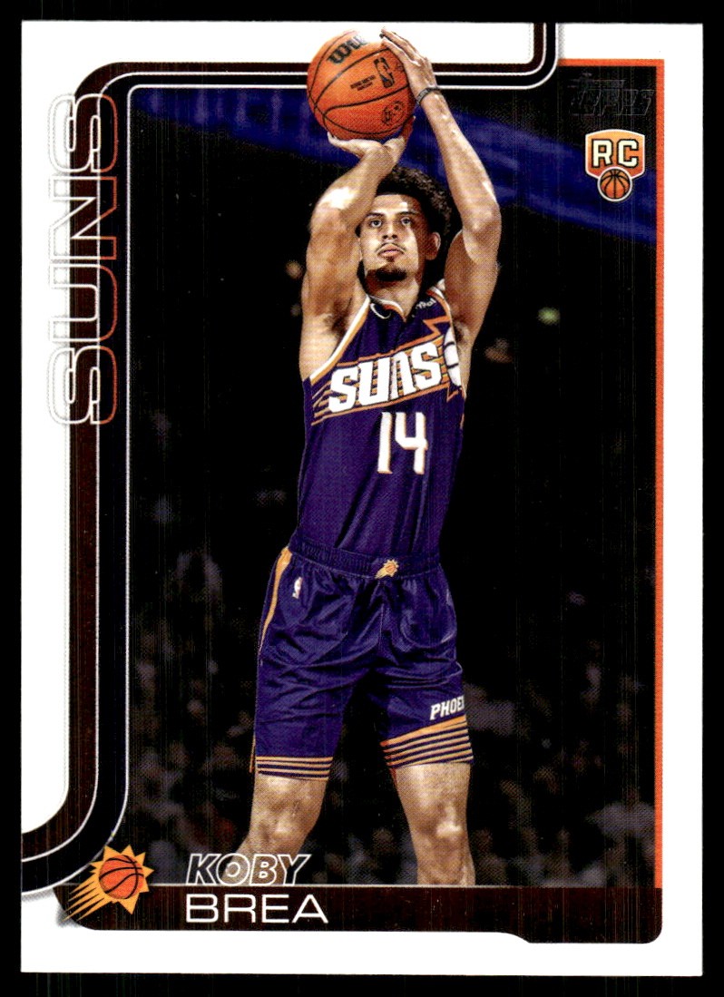 Koby Brea 2025-26 Topps #242 Suns FREE SHIPPING StackedPacks