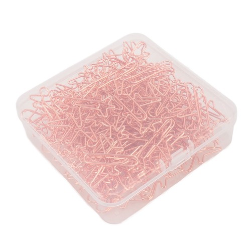 80pcs Flugzeug Geformte Papierclips Rose Gold Verhindern Rost Flugzeug Gefo UB - Bild 2 von 23