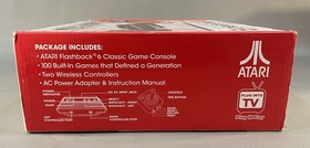 🕹️ ATARI Flashback 6 Classic 100 Games Console w/2 Controllers