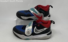 Nike Kids Team Hustle D 11 SE Multicolor Lace-Up Low Top Sneaker Shoes Size 2Y