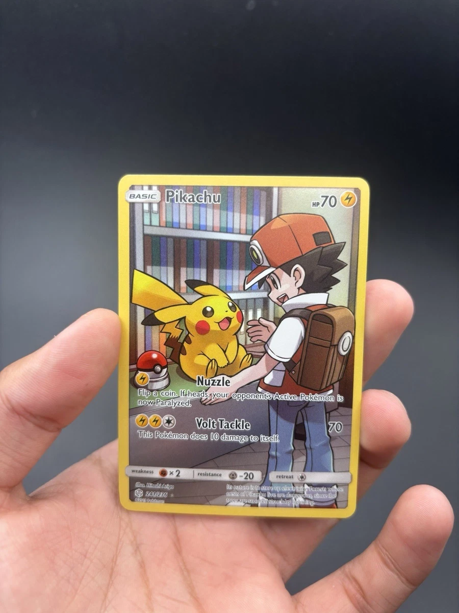 Pikachu Pokémon TCG Secret Rare Individual Collectible Card Game