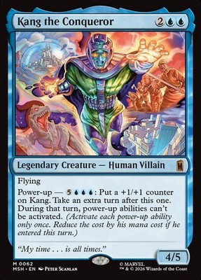 MTG Magic MSH Marvel Super Heroes - 1x EN NM 0062 M Kang the Conqueror