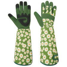 Thorn Proof Gardening Gloves- Lightweight Women'S Protective Gloves for Yard Gar