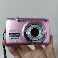 Nikon Coolpix S2500 12MP Pink Digital Camera 4x Optical Zoom English - 95 New
