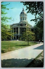 Jesse Hall University of Missouri Columbia MO Tetricolor Postcard