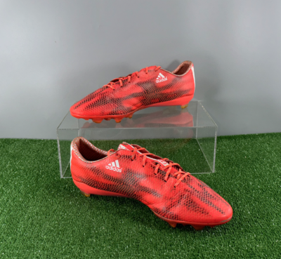 Adidas F50 Adizero FG B34853 Elite US10.5 UK10 Red boots Cleats