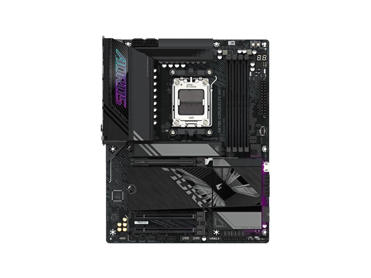 GIGABYTE X870E AORUS ELITE WIFI7 AM5 LGA 1718, ATX, DDR5, 4x M.2