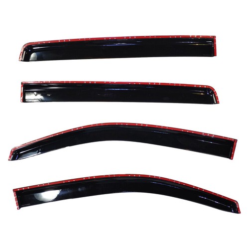 Premium Weather Shield Window Visor Weathershield for ISUZU D-MAX dual cab 12-20 - Picture 2 of 7
