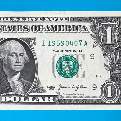 1959 April 7 (I 19590407 A) BIRTHDAY Note $1 One Dollar Bill - 第 1/4 張圖片