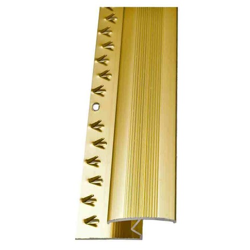 Carpet metal door strips, Threshold Silver And Brass Double pack eBay