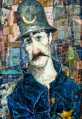 George Russin (FL,1910-2010) oil painting 126505