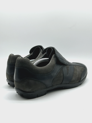 Kenneth Cole Loafer Gray Leather Slip On Shoe 83494 11.5  display picture 1