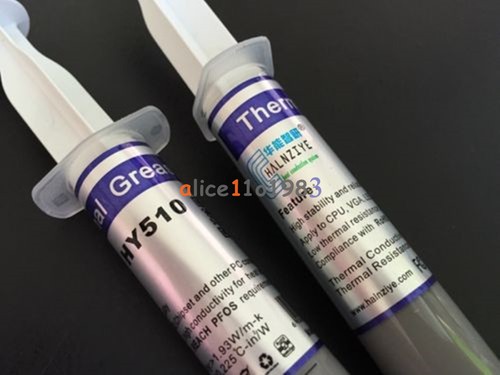 HY510 30g Grey Thermal Conductive Grease Paste For GPU CPU Chipset Cooling - 第 8/10 張圖片