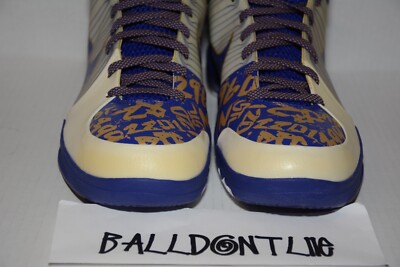 Nike Zoom Kobe 4 POP Finals MVP Grinch Lakers Orange County 3D | eBay