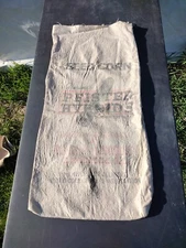 Vintage Pfister Hybrids Cambridge Illinois Seed Corn AG Farming Seed Sack