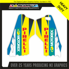 TM 125 144 250 300 450 2020- 2023 EN MX FI MOTOCROSS LOWER FORKS GRAPHICS DECALS