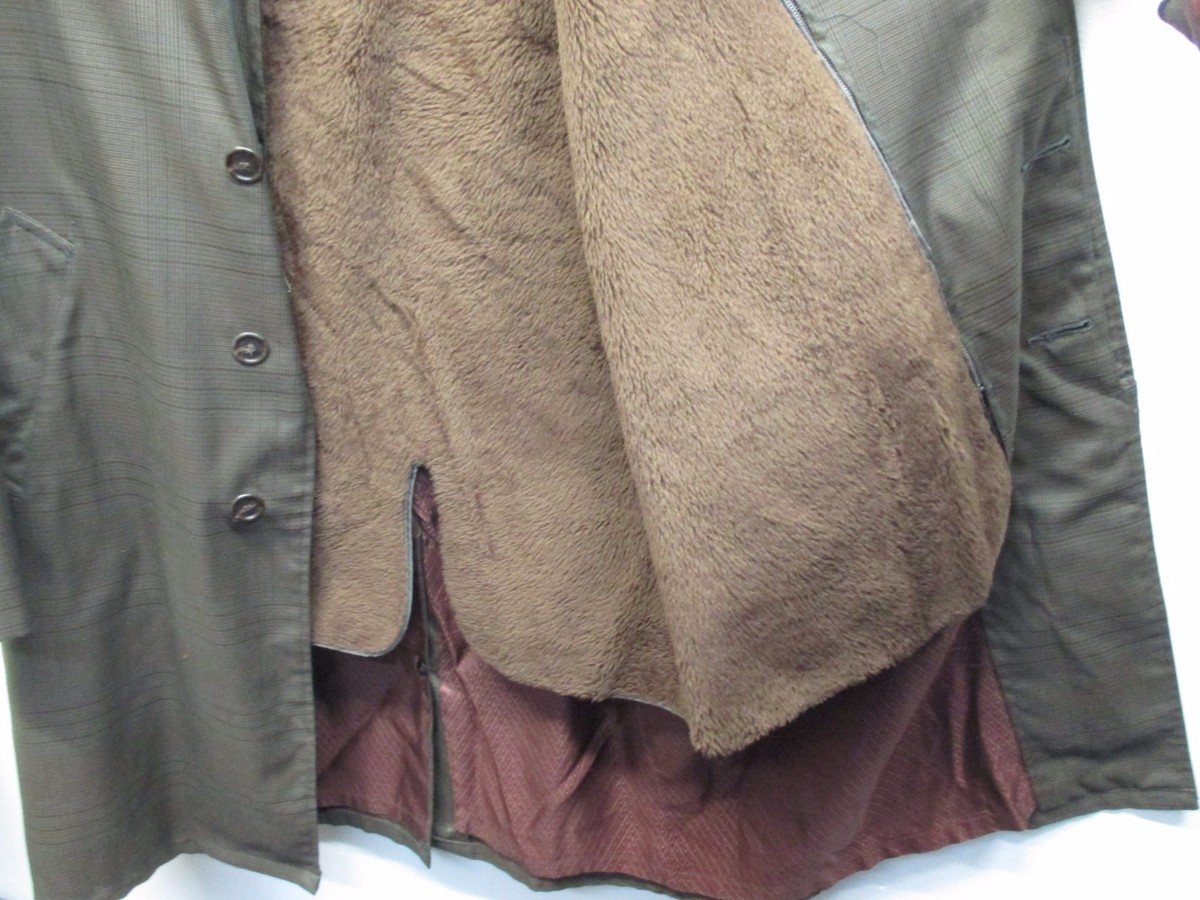 Campus All Weather Removable Lining Green Trench Coat Jacket