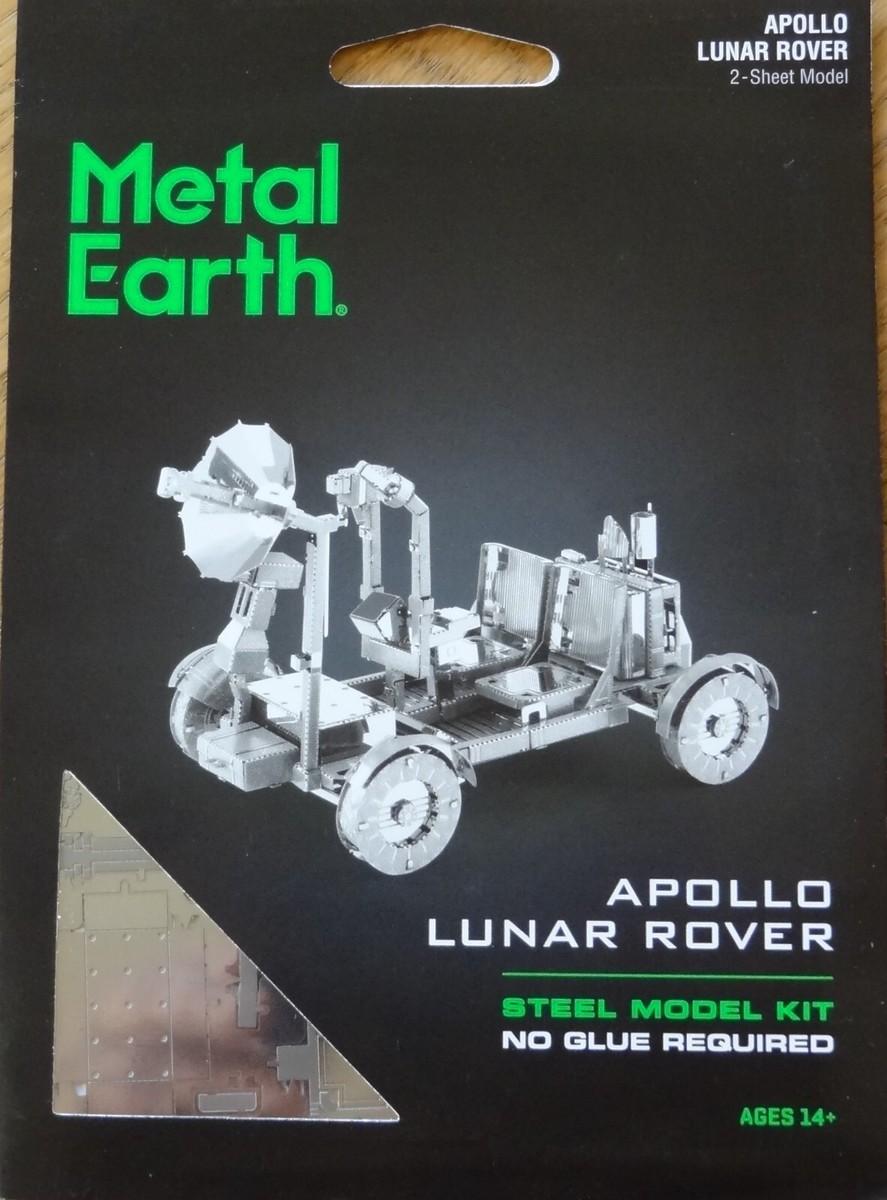 Lego Base Plates Fascinations Metal Earth NASA Apollo Lunar Rover 3D ...