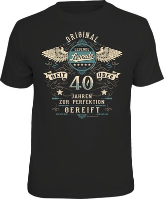T-Shirt  Original Legende  40 Jahre Geburtstag  Geschenk   Gr. S - XXL  6434