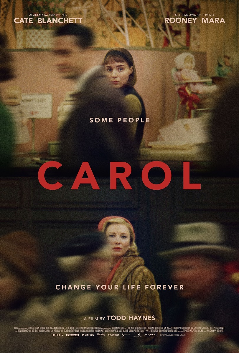 Carol movie poster (c) Cate Blanchett poster, Rooney Mara poster