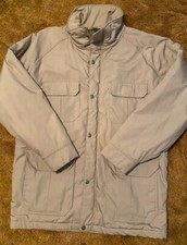 Woolrich Vintage USA 1960s Outdoor Wool Flannel Lined Parka Jacket Men’s Med Tan