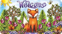 Toland Home Garden Welcome Fox Anti-fatigue Comfort Mat, 20 By 38, Toland Home Garden Welcome Fox Anti-fatigue Comfort Mat, 20 By 38,