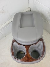 97-03 Ford F-150 Expedition Oem Gray Grey Rear Center Console Arm Rest Cupholder 97-03 Ford F-150 Expedition Oem Gray Grey Rear Center Console Arm Rest Cupholder