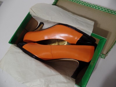 j renee orange shoes