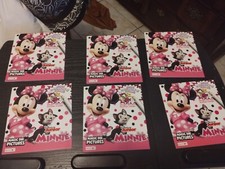 6 Disney Jr Minnie Magic Ink Pictures Children's Kids Toddlers Fun Books Only
