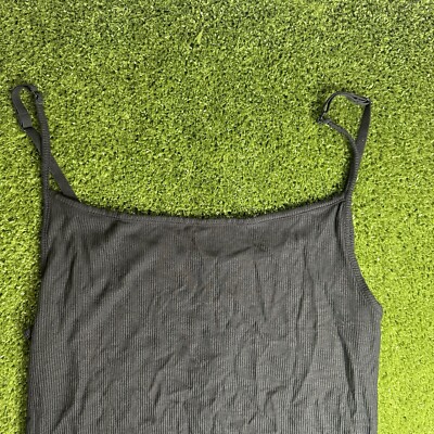 Skims Soft Lounge Slip Mini Dress - Black - L